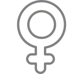 Gender Female SVG Icon